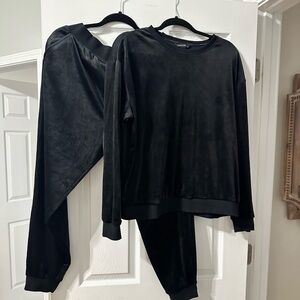 Banana Republic Velvet Sweat Set